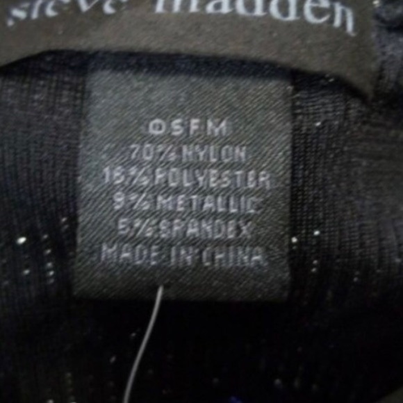 STEVE MADDEN Metallic Chevron Kimono Wrap - Picture 6 of 8